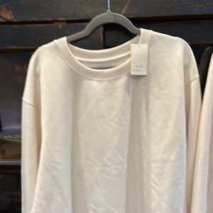 New Day Cream Sweatshirt & pants